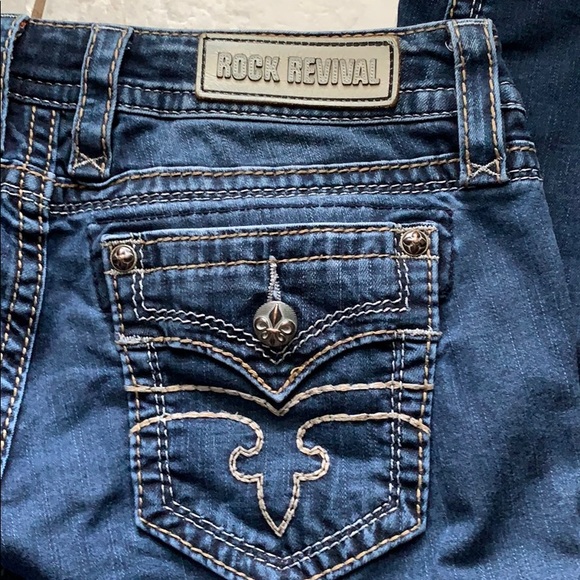 Rock Revival Blue Jeans Skinny - Picture 2 of 12